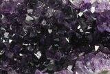 Amethyst Cut Base Crystal Cluster - Uruguay #138856-1